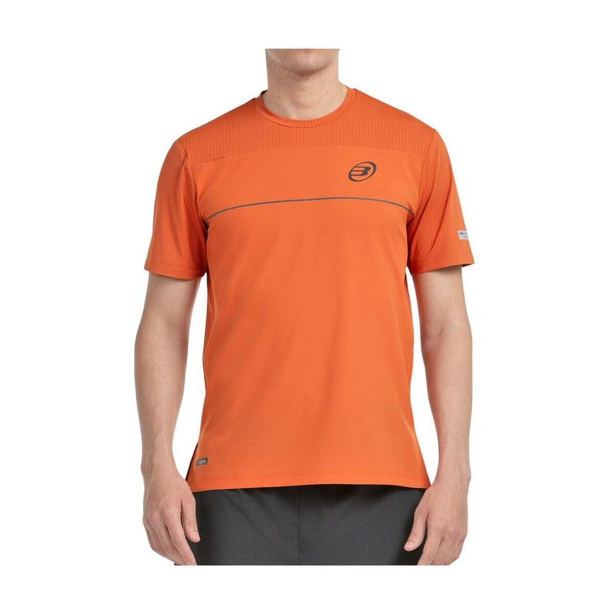 Men’s Short Sleeve T-Shirt Bullpadel Monda Orange Padel Men’s Short Sleeve T-Shirt Bullpadel Monda Orange Padel