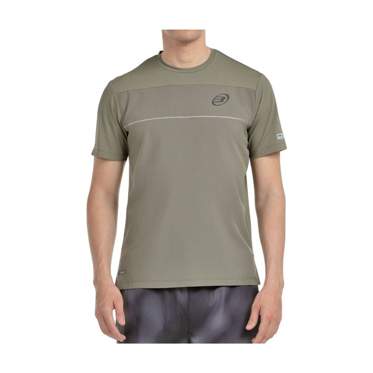 Men’s Short Sleeve T-Shirt Bullpadel Monda Olive Padel Men’s Short Sleeve T-Shirt Bullpadel Monda Olive Padel