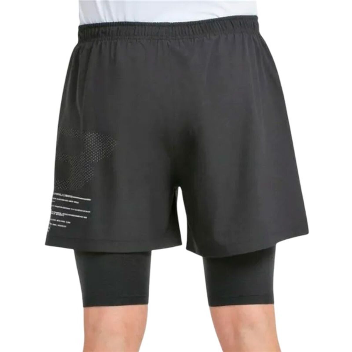 Men’s Sports Shorts Bullpadel Meta Black Padel