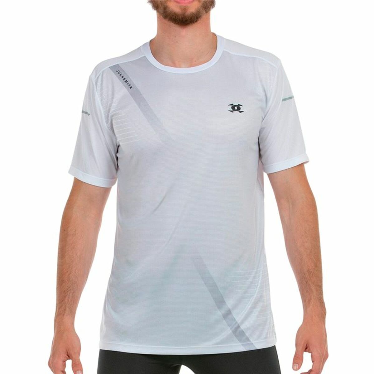 Men’s Short Sleeve T-Shirt John Smith Hunor White Men’s Short Sleeve T-Shirt John Smith Hunor White