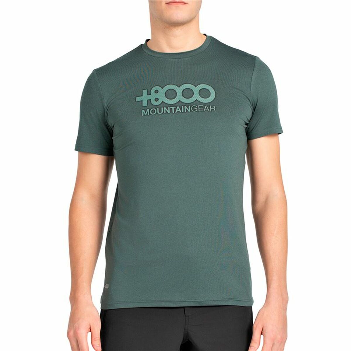 Short-sleeve Sports T-shirt +8000 Pipe Green Short-sleeve Sports T-shirt +8000 Pipe Green