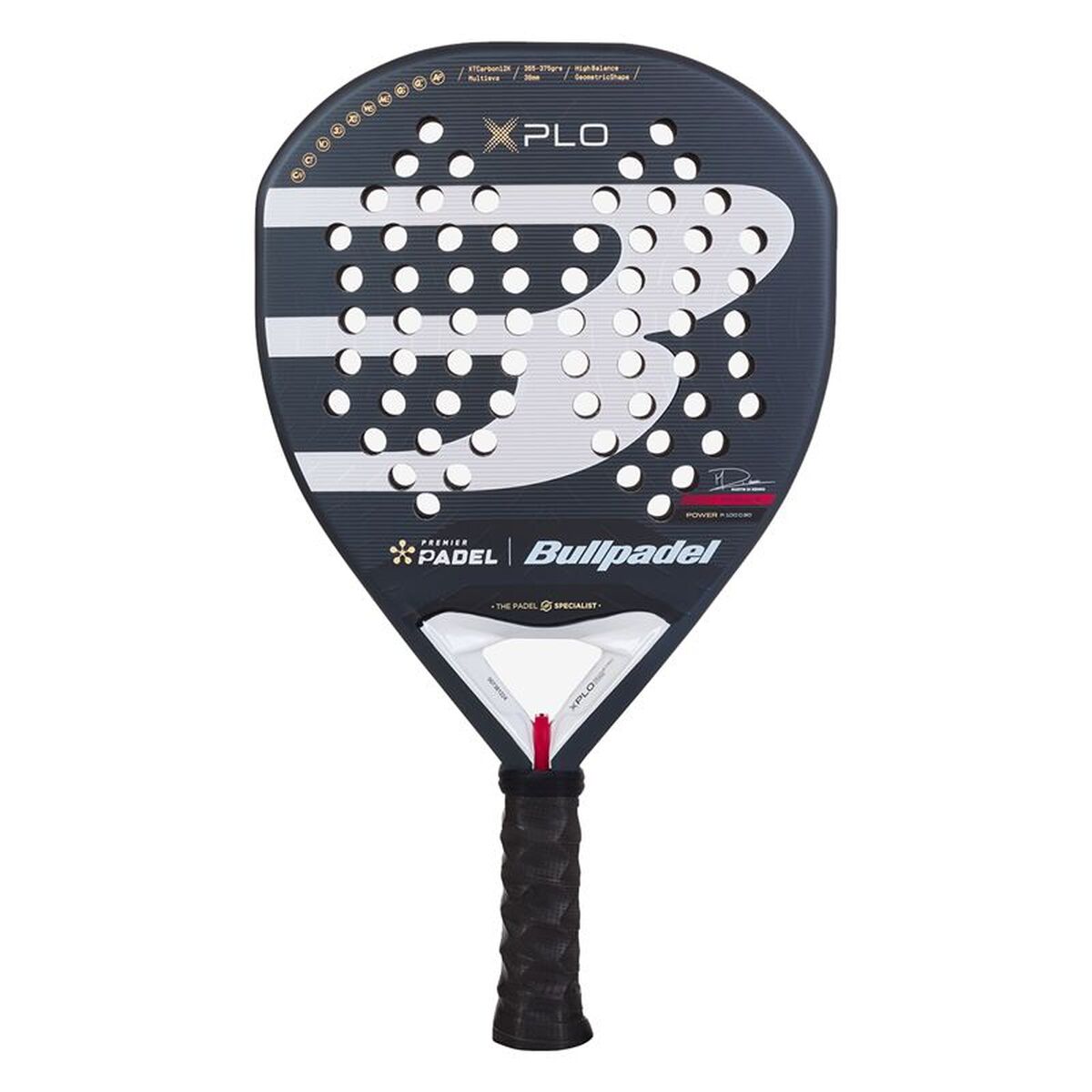 Padel Racket Bullpadel Bullpadel Xplo Premier Black