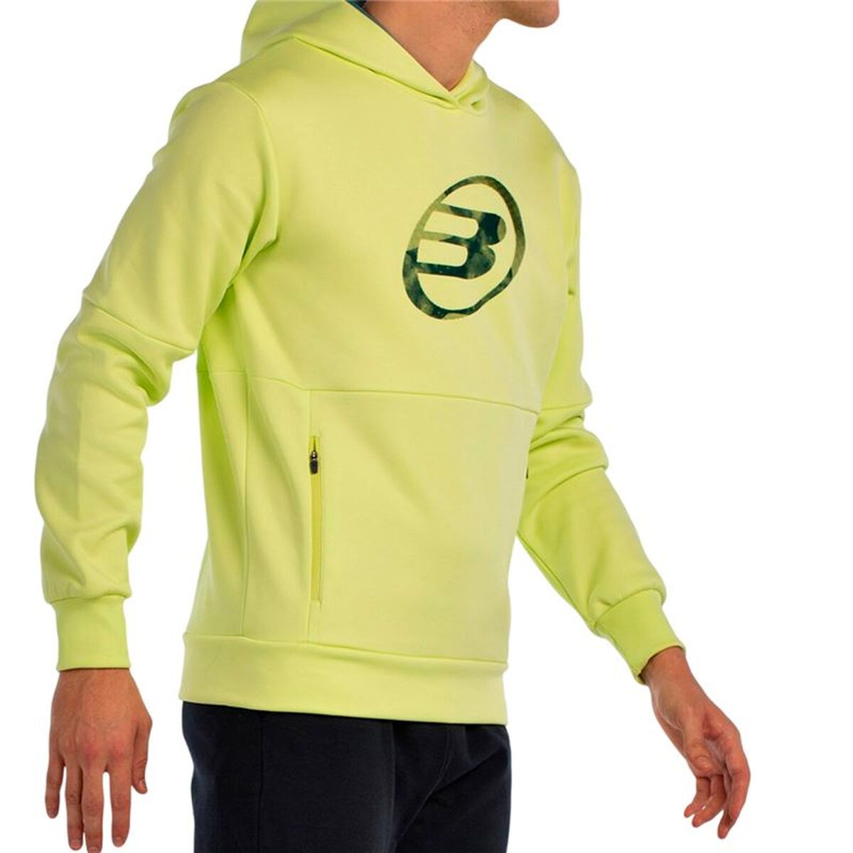 Mens Hoodie Bullpadel Boyal 059 Yellow