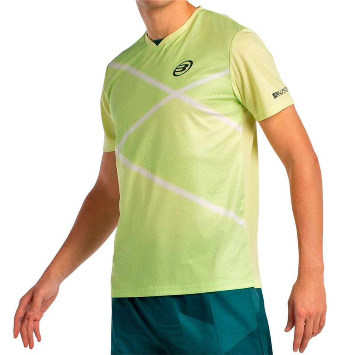 Men’s Short Sleeve T-Shirt Bullpadel Ladra 059 Yellow Padel