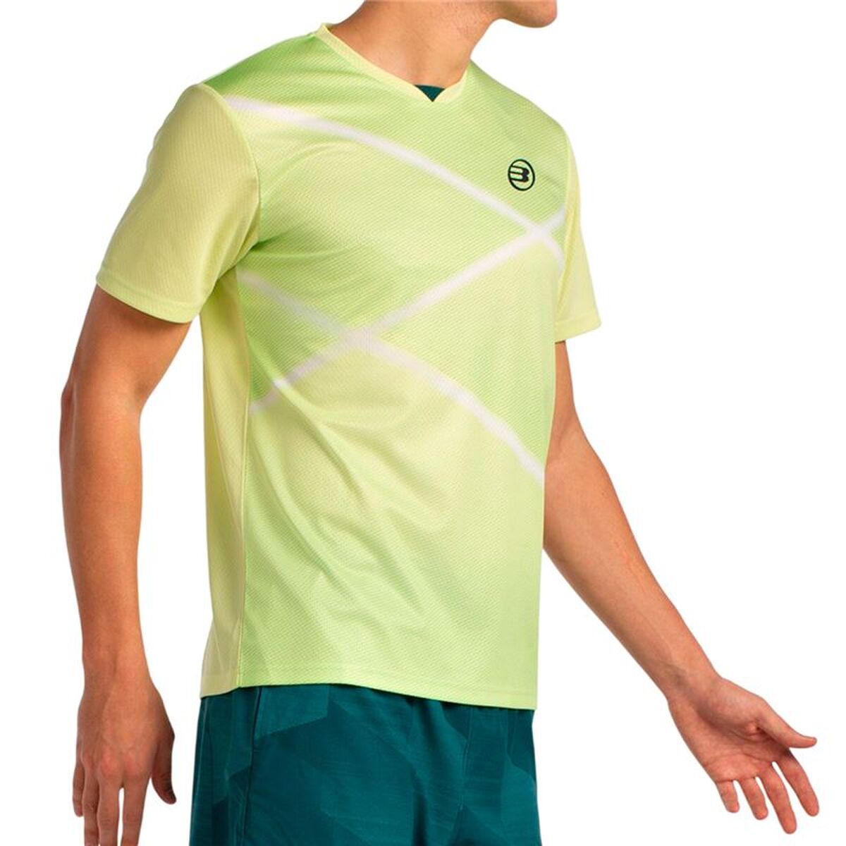 Men’s Short Sleeve T-Shirt Bullpadel Ladra 059 Yellow Padel