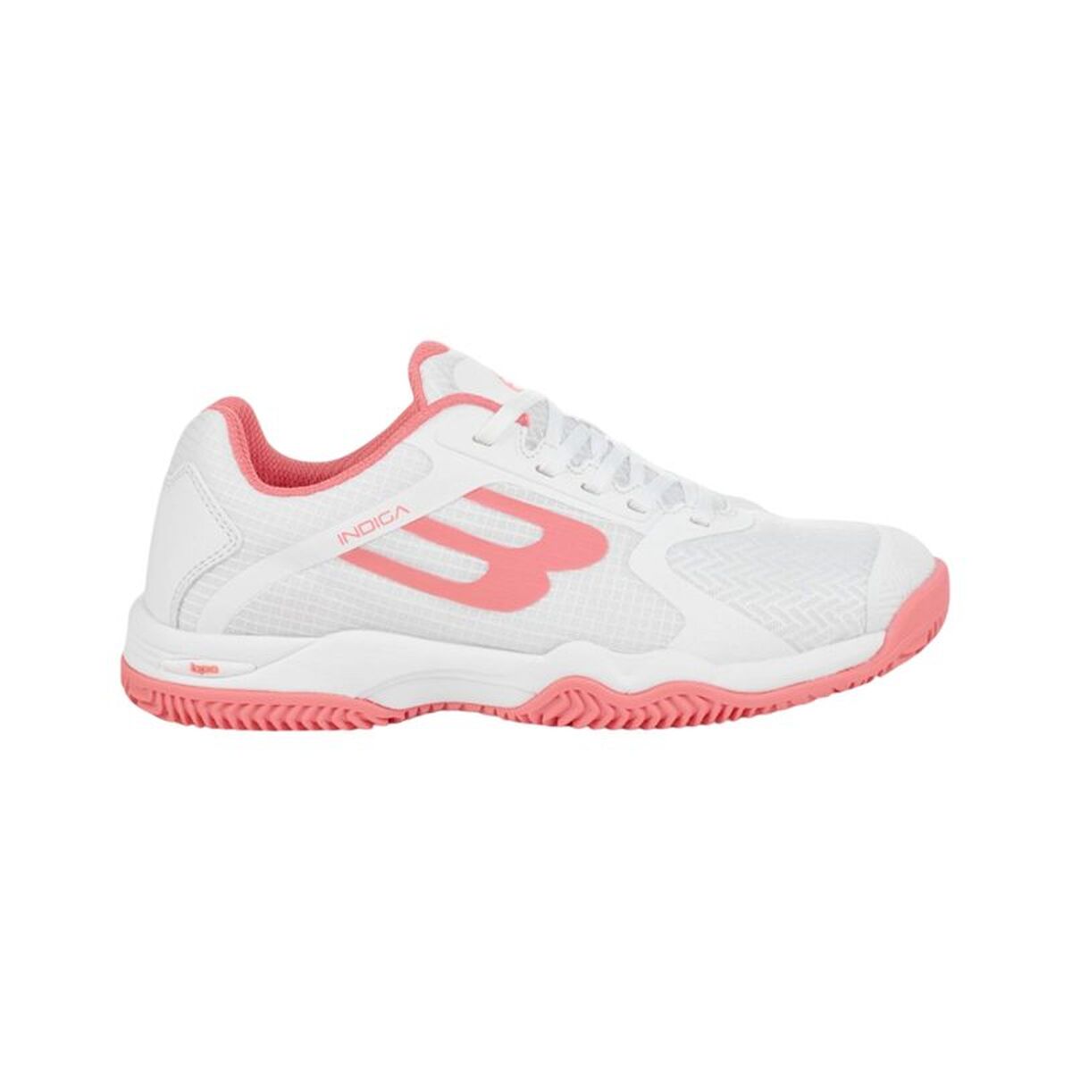 Adult’s Padel Trainers Bullpadel Indiga W 25I White Pink