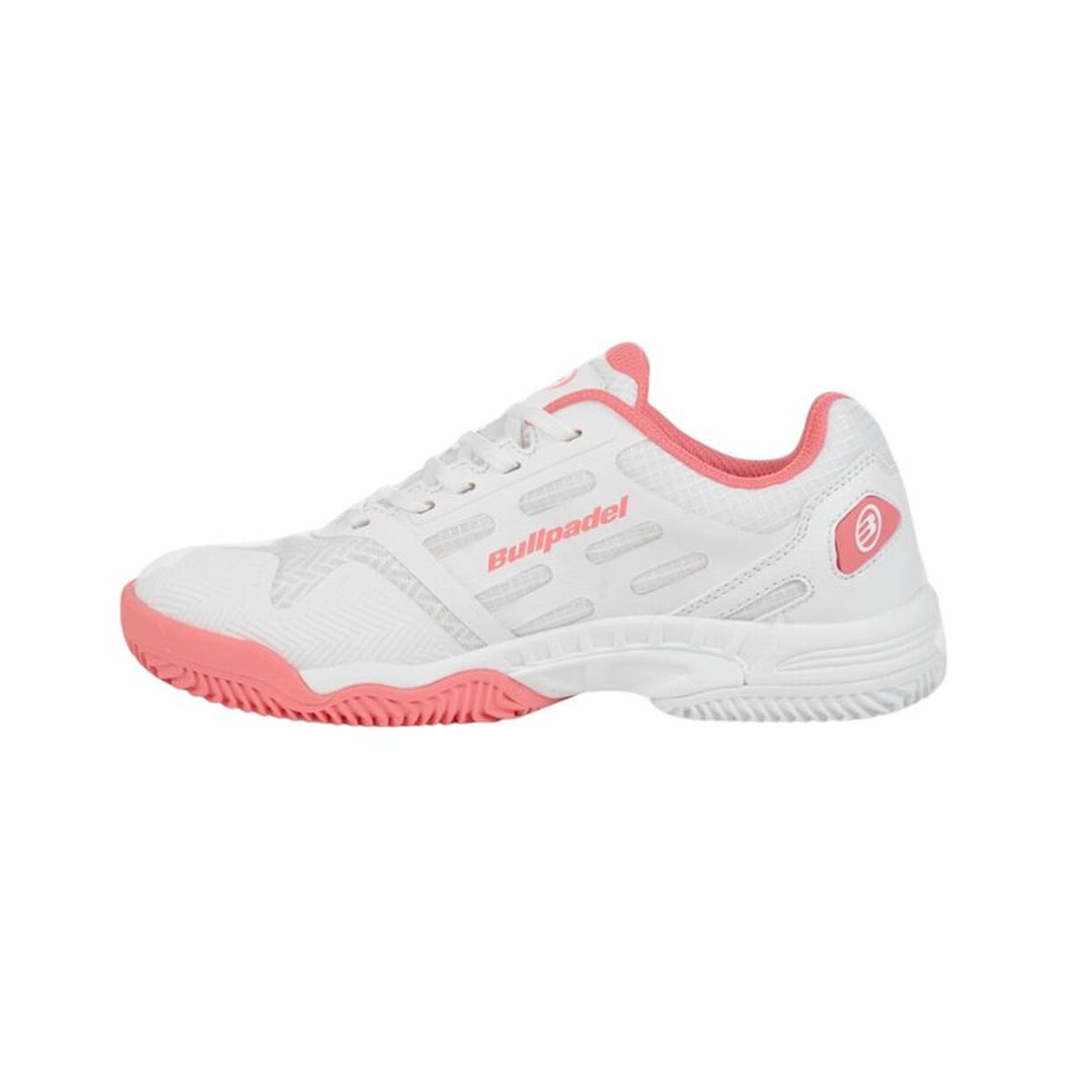 Adult’s Padel Trainers Bullpadel Indiga W 25I White Pink