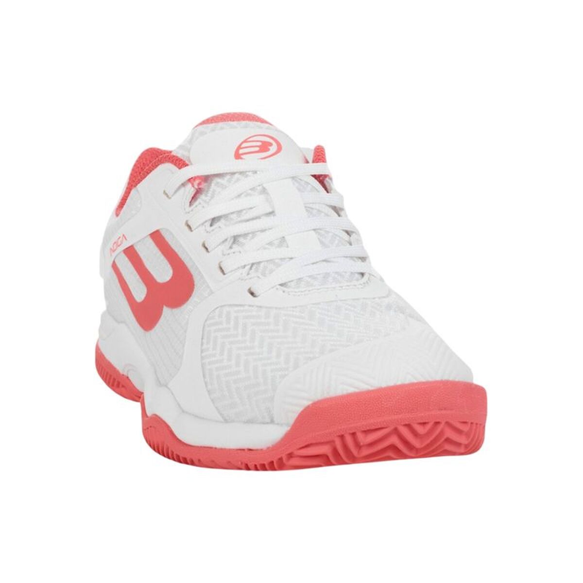 Adult’s Padel Trainers Bullpadel Indiga W 25I White Pink