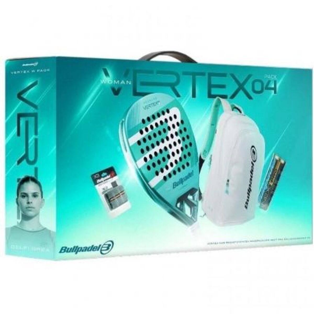 Padel Racket Bullpadel Vertex 04 Pro Line W 2026 Carbon fibre
