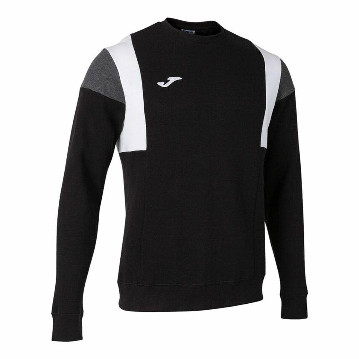 Mens Sweatshirt without Hood Joma Sport Confort III Black L Mens Sweatshirt without Hood Joma Sport Confort III Black L