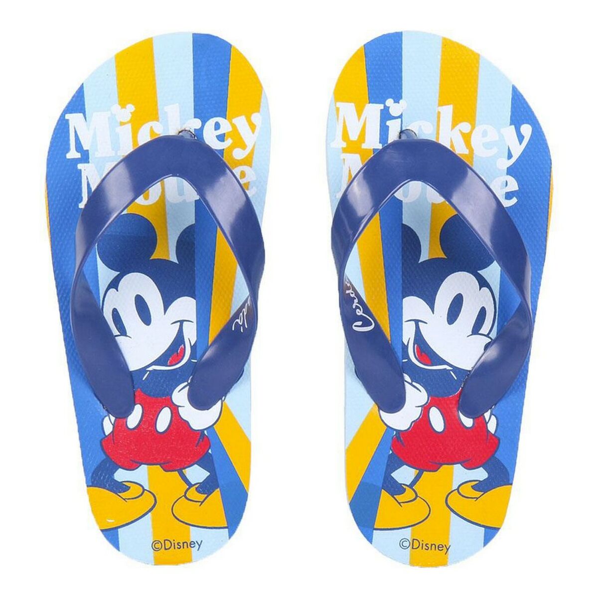 Flip Flops for Children Mickey Mouse Blue Flip Flops for Children Mickey Mouse Blue