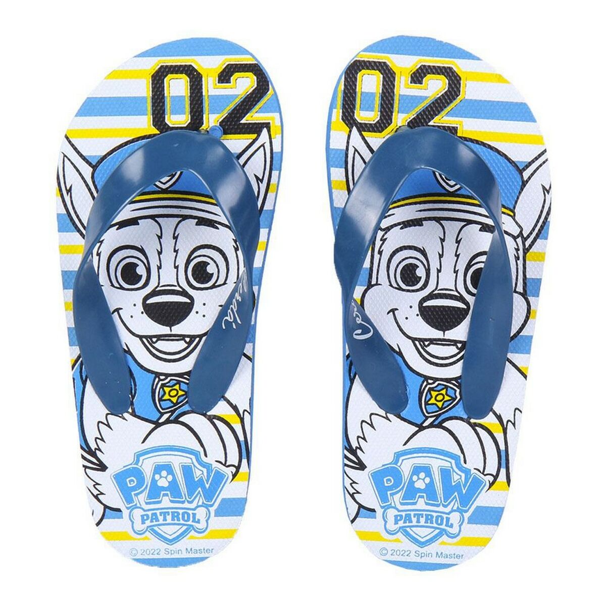 Flip Flops for Children The Paw Patrol Blue Flip Flops for Children The Paw Patrol Blue