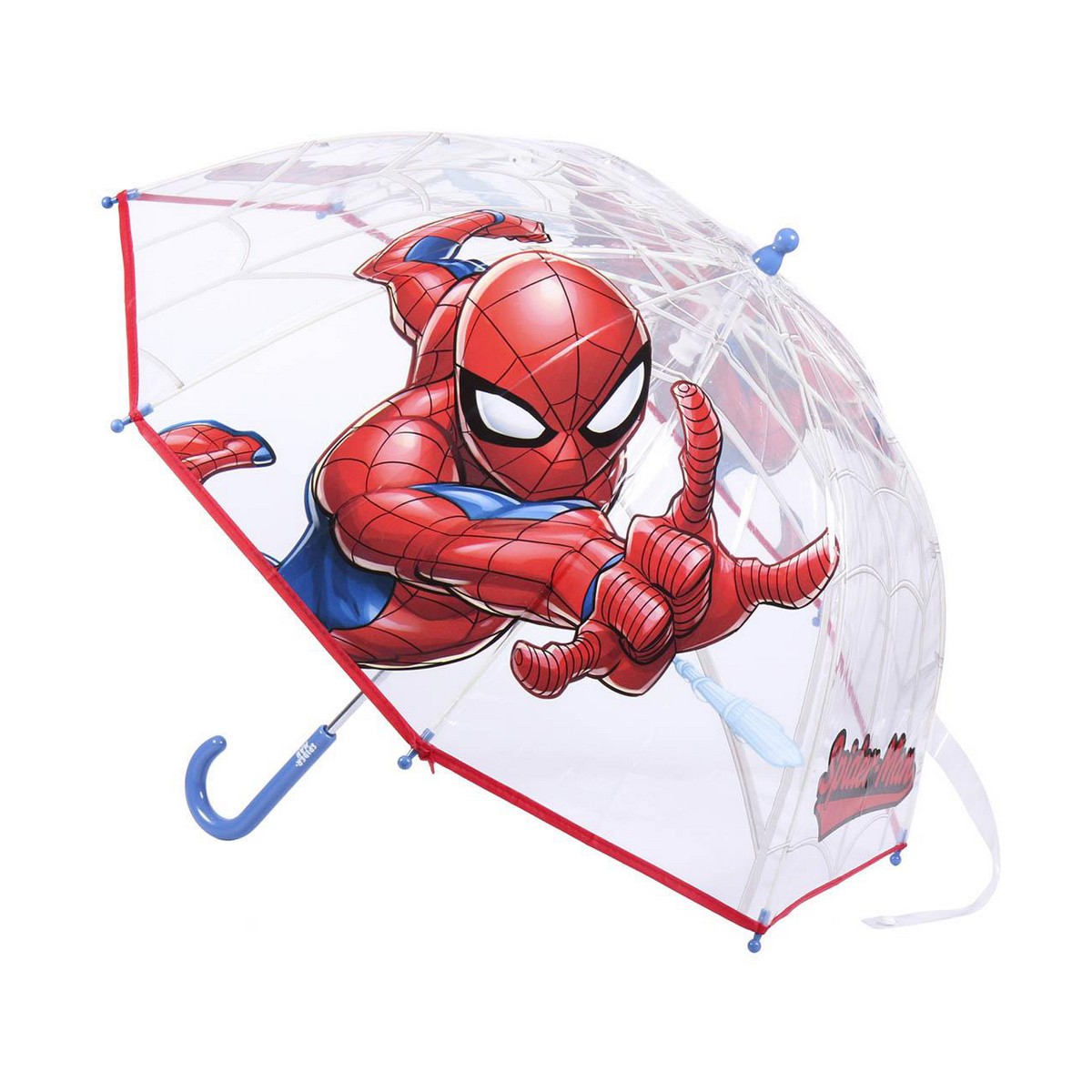 Umbrella Spiderman 45 cm Red ( 71 cm)