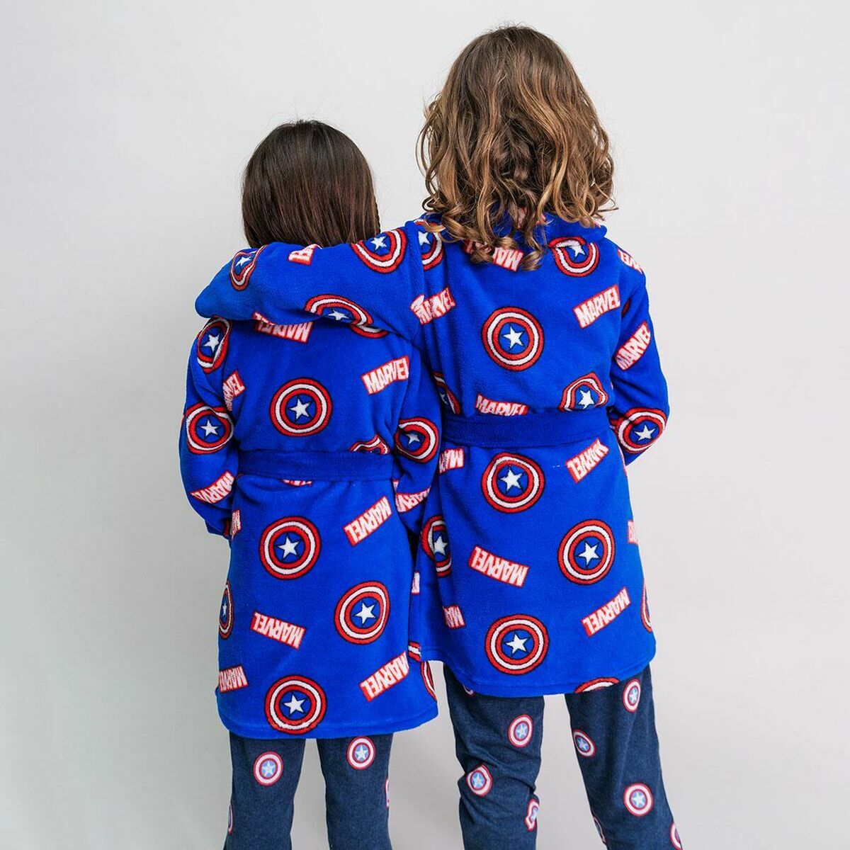 Children’s Dressing Gown Marvel 30 1 30 Blue