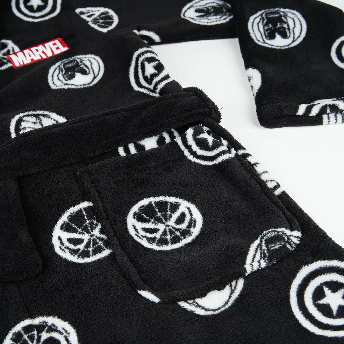 Children’s Dressing Gown Marvel 30 1 30 Black