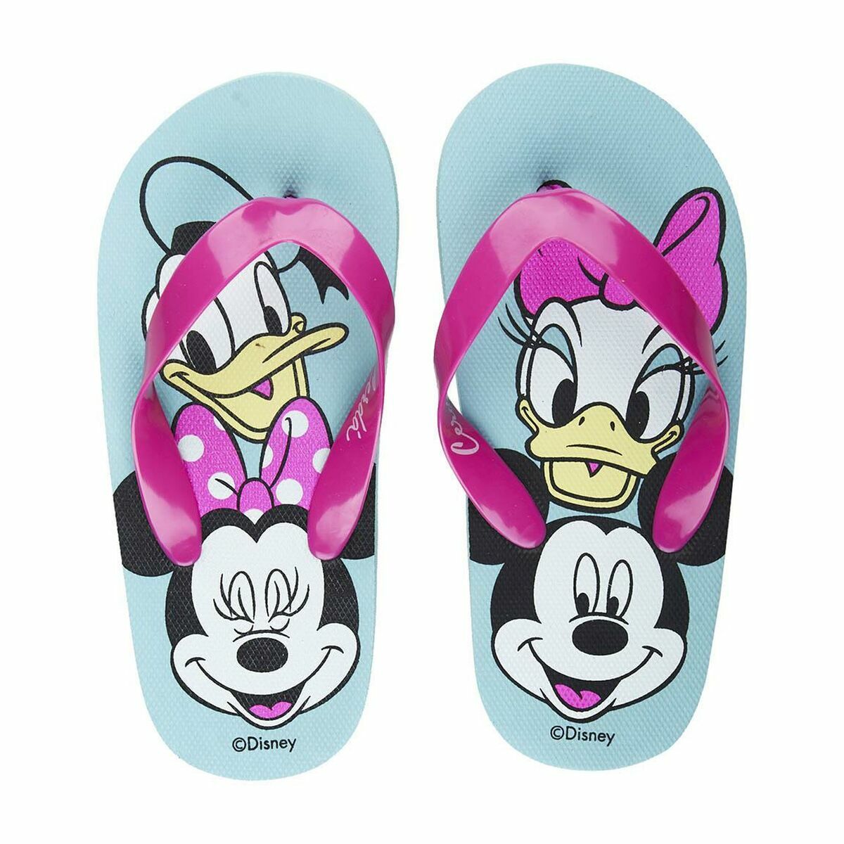 Flip Flops for Children Minnie Mouse Blue Flip Flops for Children Minnie Mouse Blue