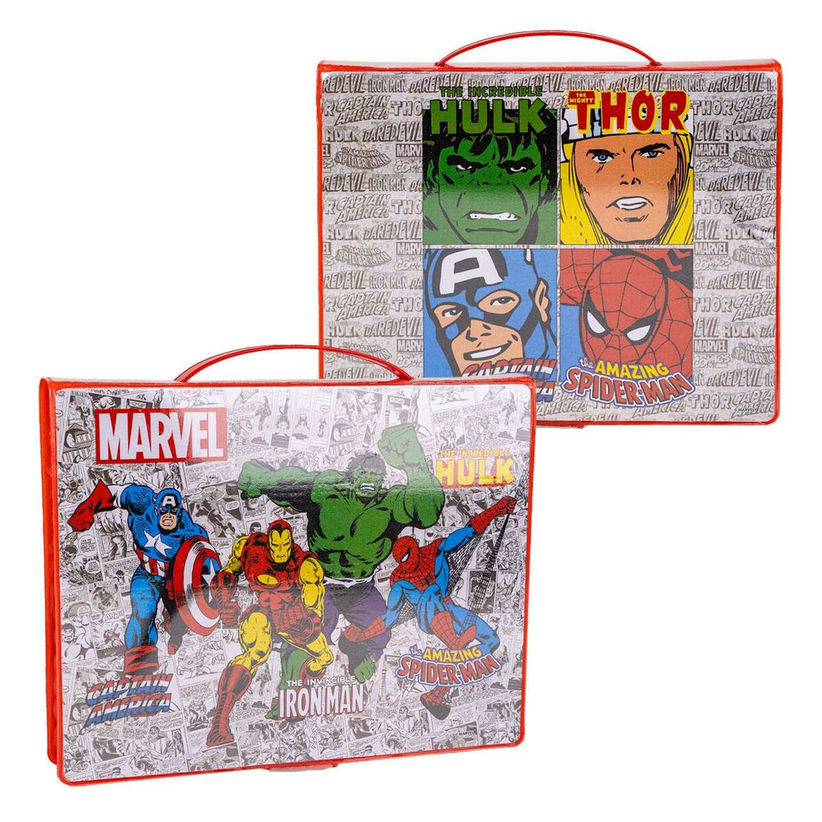 Stationery Set Marvel Briefcase
