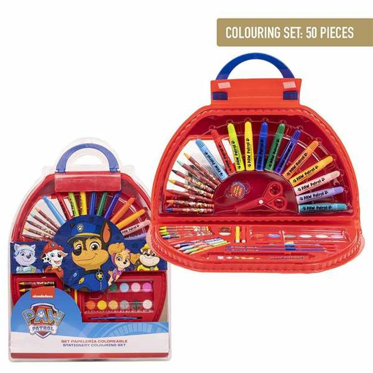 Stationery Set The Paw Patrol Briefcase