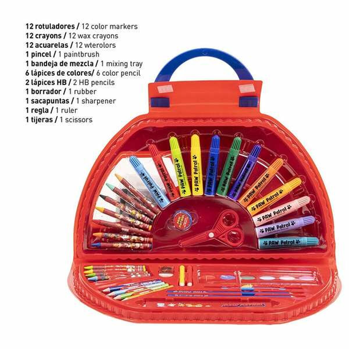 Stationery Set The Paw Patrol Briefcase