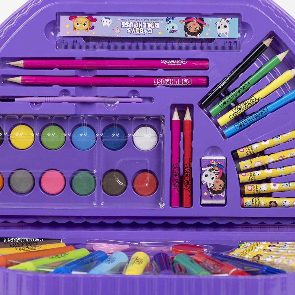Stationery Set Gabby’s Dollhouse Multicolour 50 Pieces