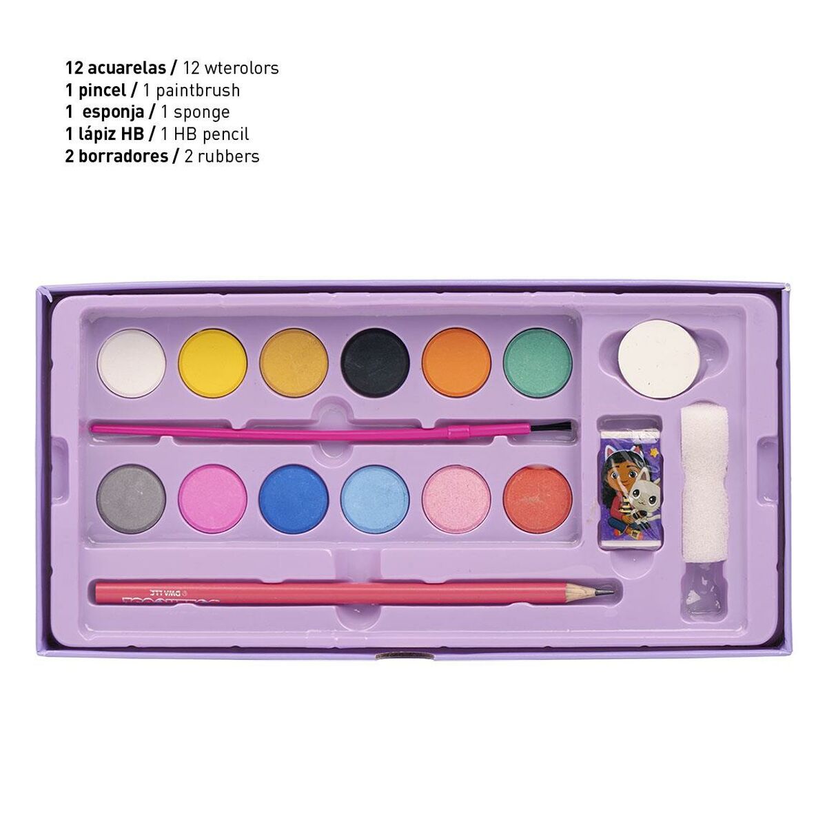 Stationery Set Gabby’s Dollhouse 42 Pieces