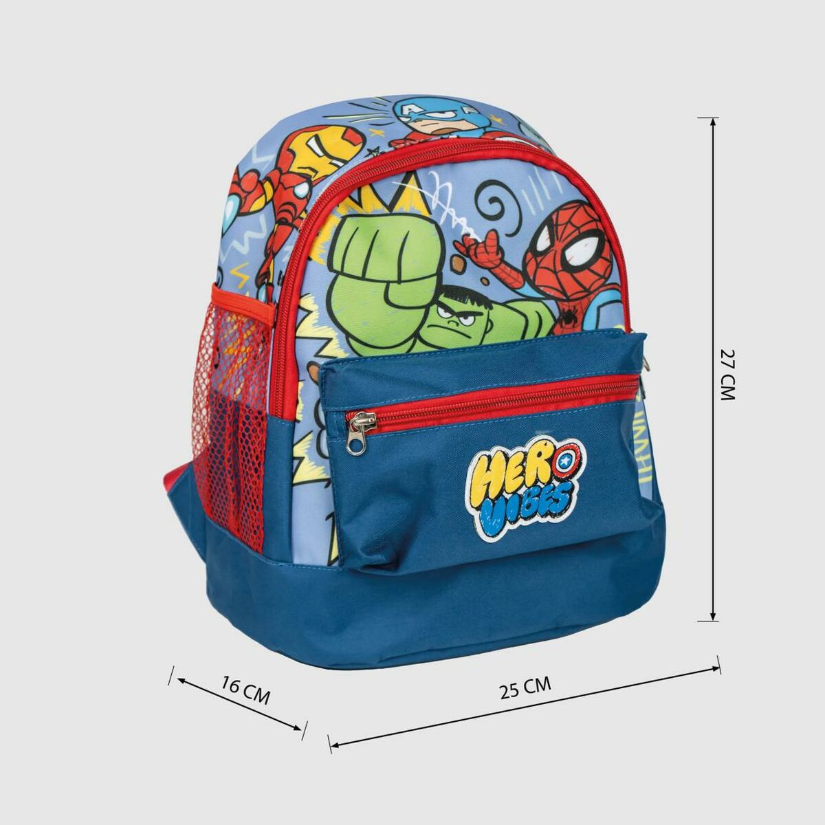 Hiking Backpack The Avengers Children’s 25 x 27 x 16 cm Blue