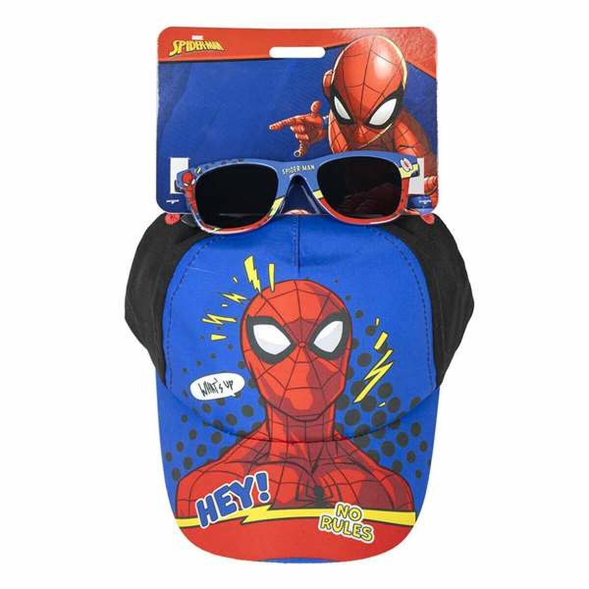 Set of cap and sunglasses Spider-Man Children’s 2 Pieces