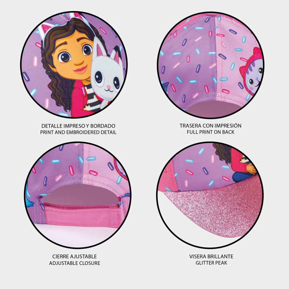 Child Cap Gabby’s Dollhouse