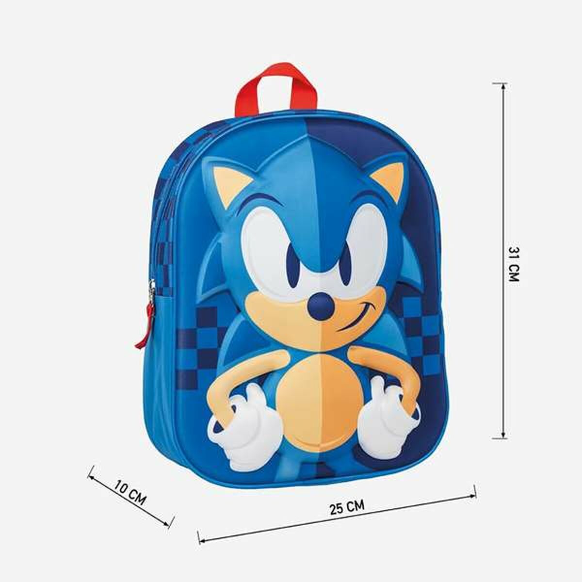 3D School Bag Sonic