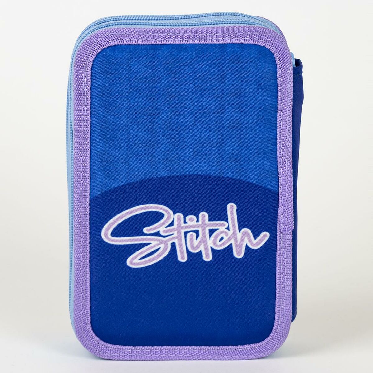 Pencil Case Stitch Blue 12,5 x 19,5 x 4,5 cm