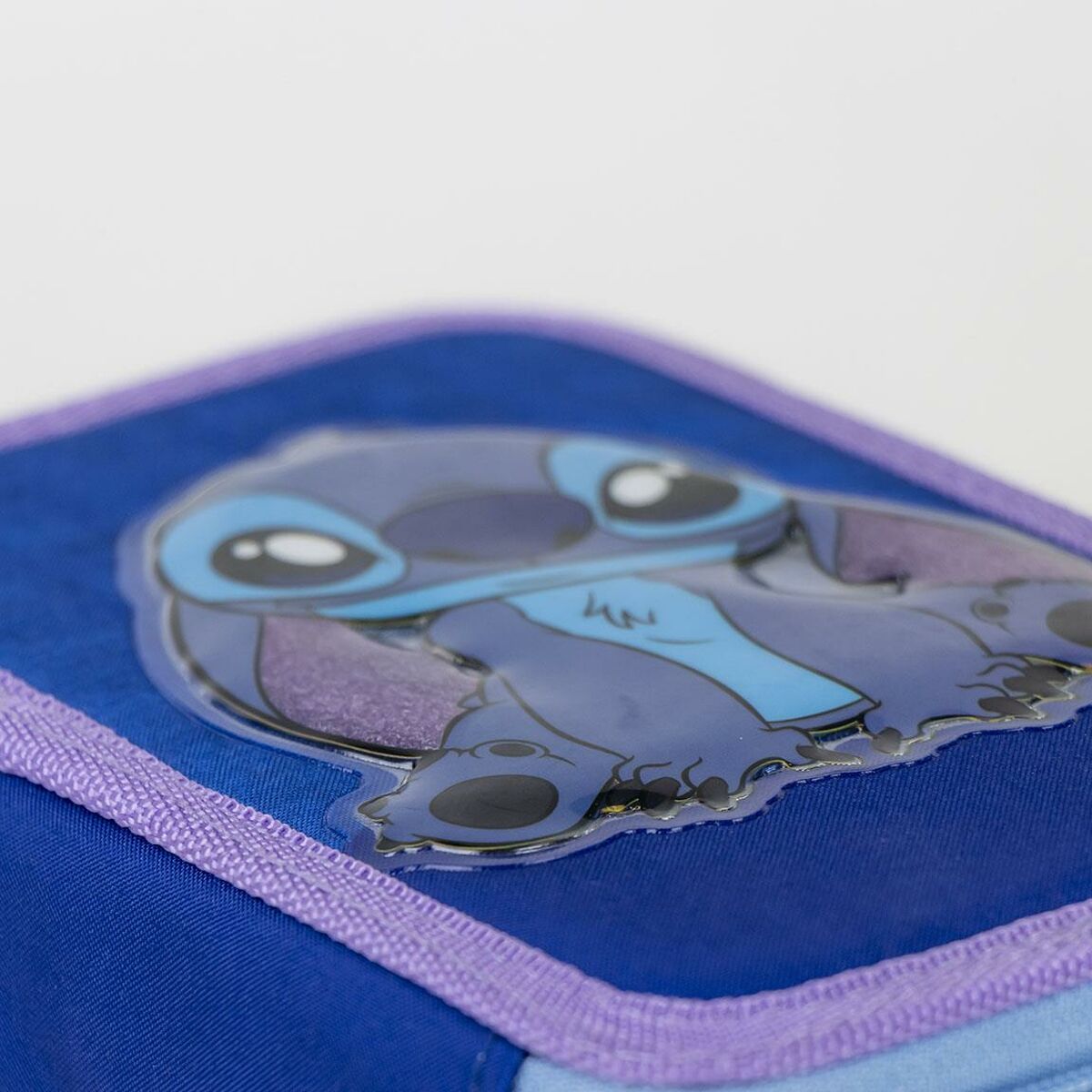 Pencil Case Stitch Blue 12,5 x 19,5 x 4,5 cm