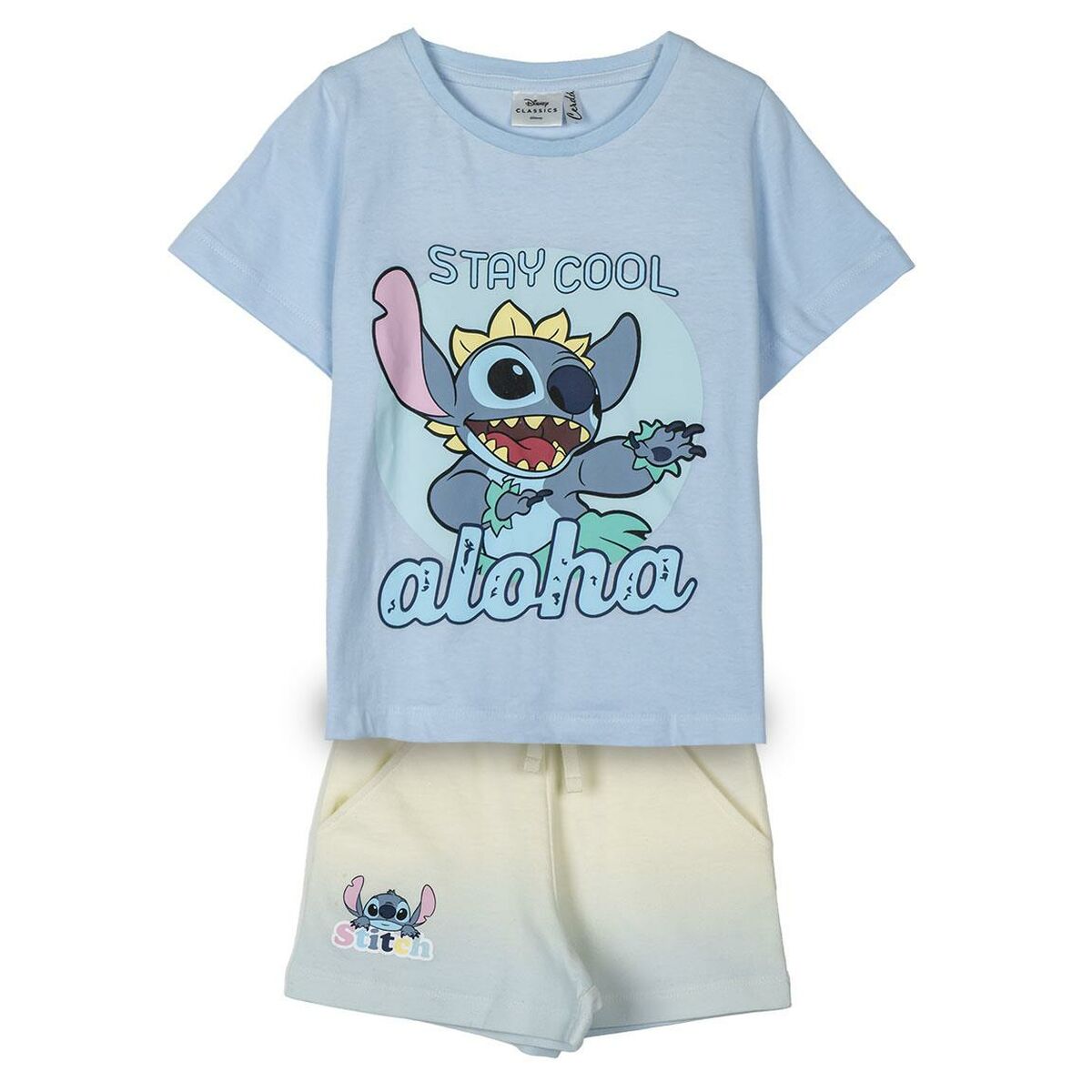 Children’s Pyjama Stitch Light Blue