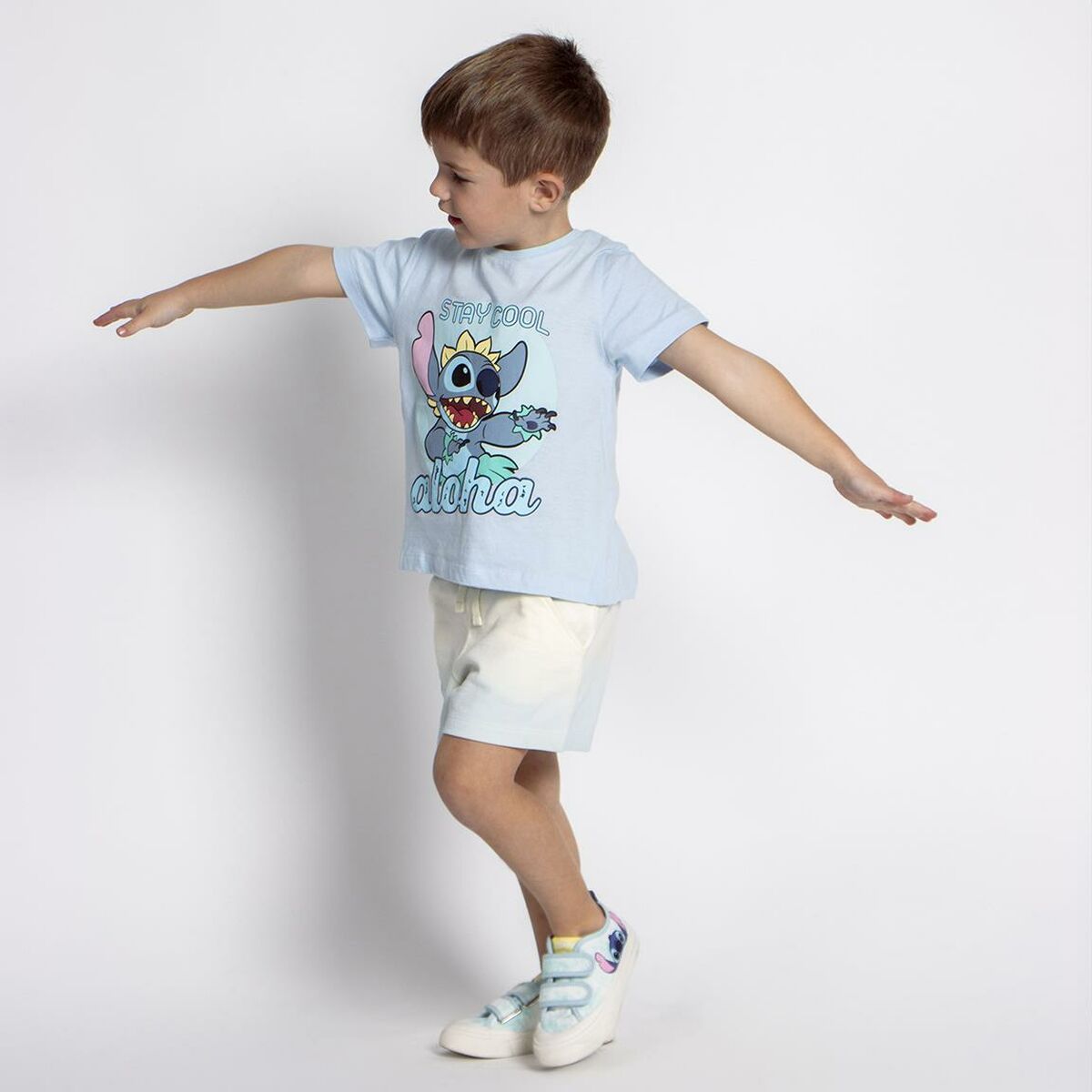Children’s Pyjama Stitch Light Blue