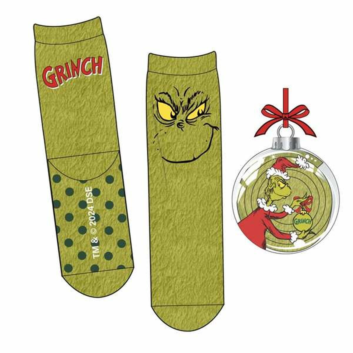Socks The Grinch 38-45 Socks The Grinch 38-45