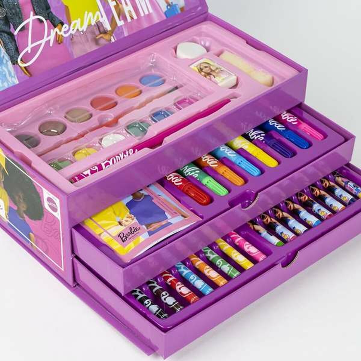 Stationery Set Barbie Pink
