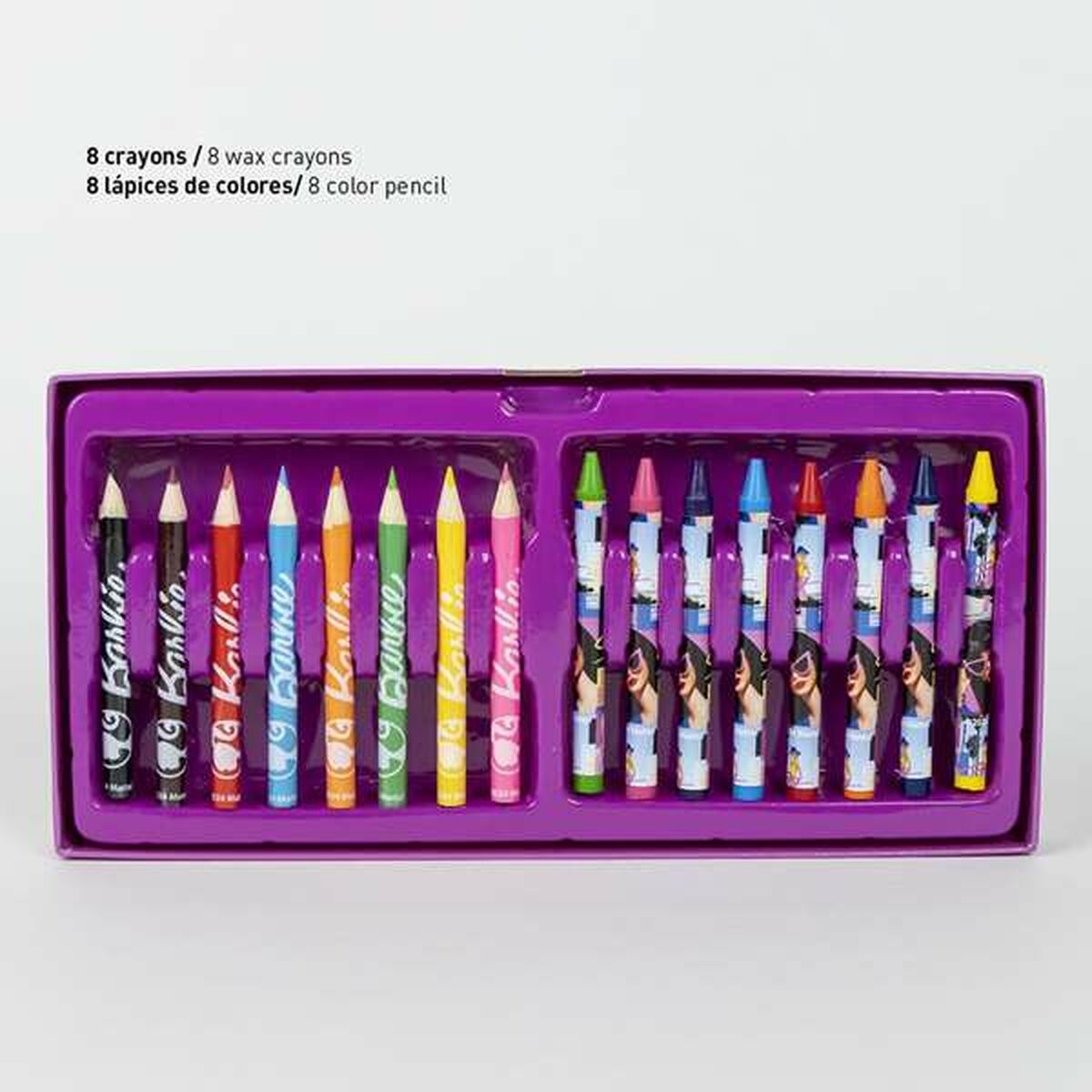 Stationery Set Barbie Pink