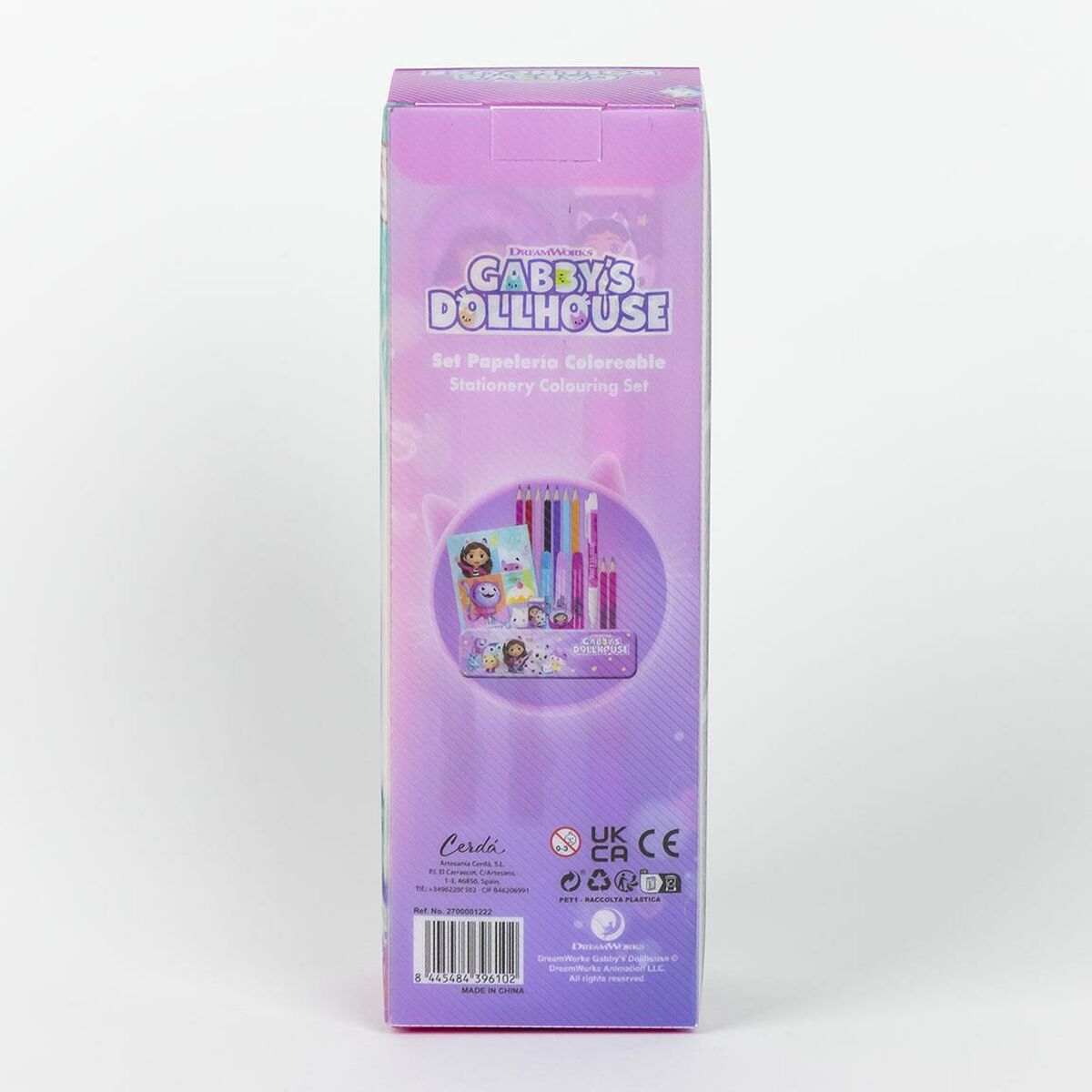 Stationery Set Gabby’s Dollhouse Pink 24 Pieces