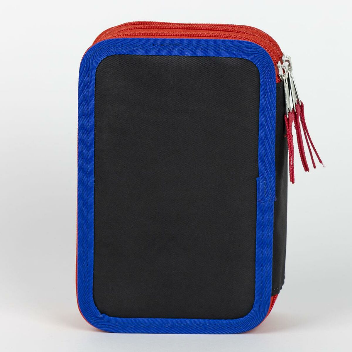 Triple Pencil Case Spider-Man Blue 12,5 x 6,5 x 19,5 cm