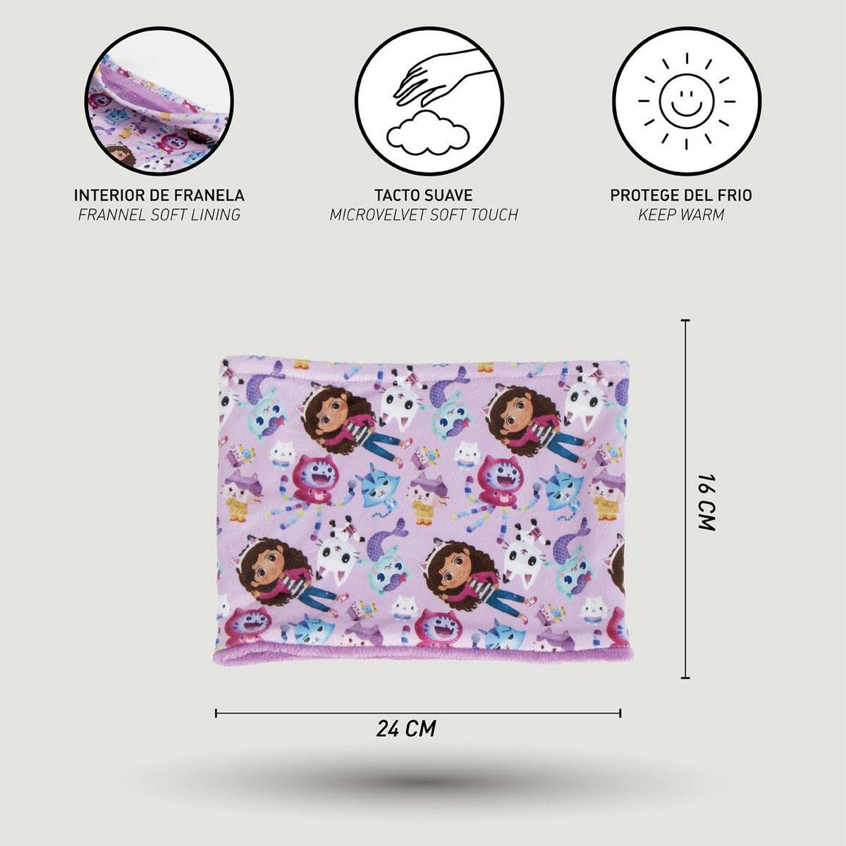 Neck Warmer Gabby’s Dollhouse Neck Warmer Gabby’s Dollhouse