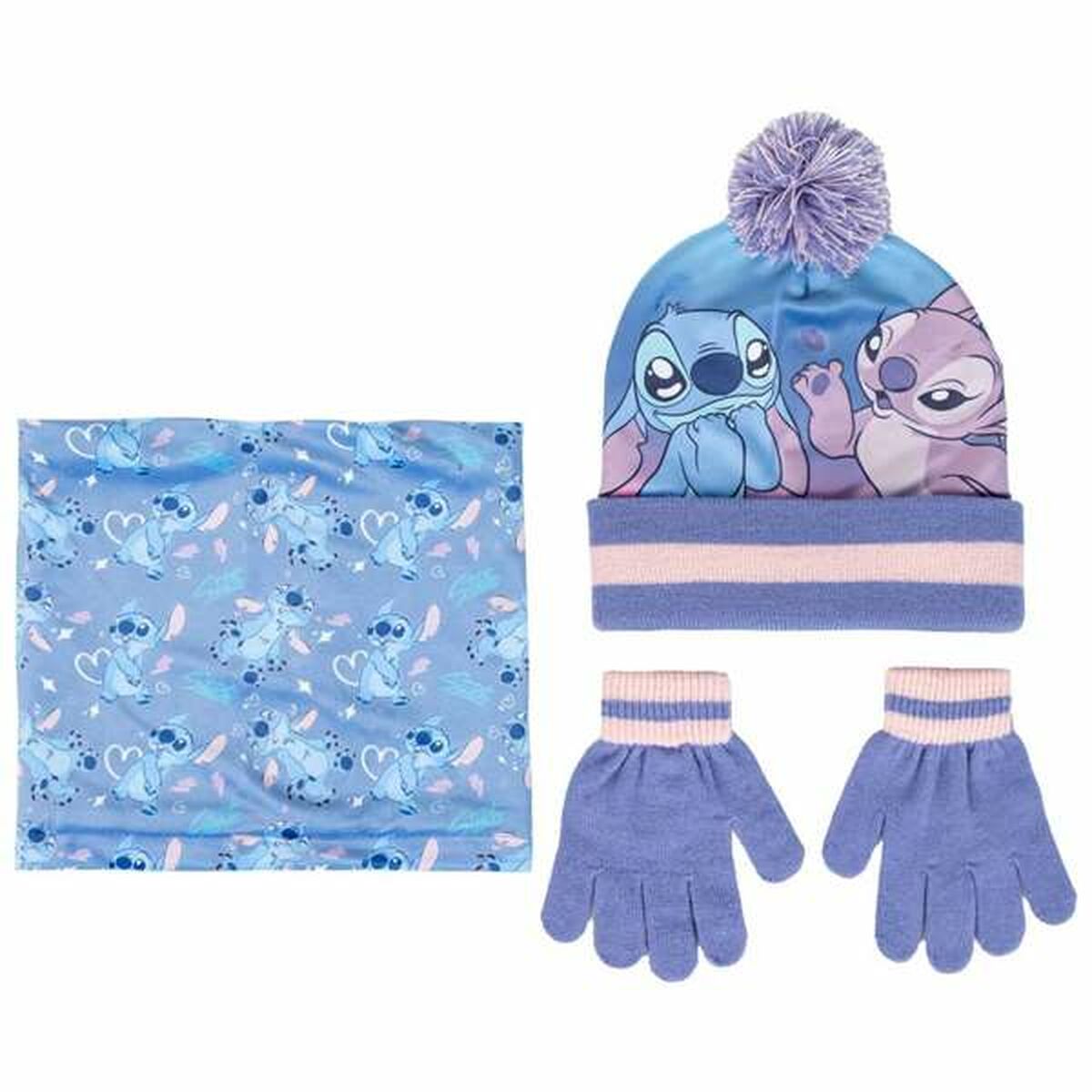 Hat, Scarf and Gloves Stitch 2-8 Years