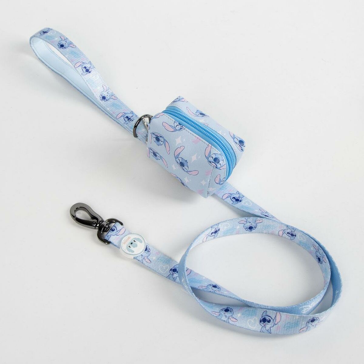 Bag Dispenser Stitch Light Blue 100 % polyester 9 x 21 x 3 cm