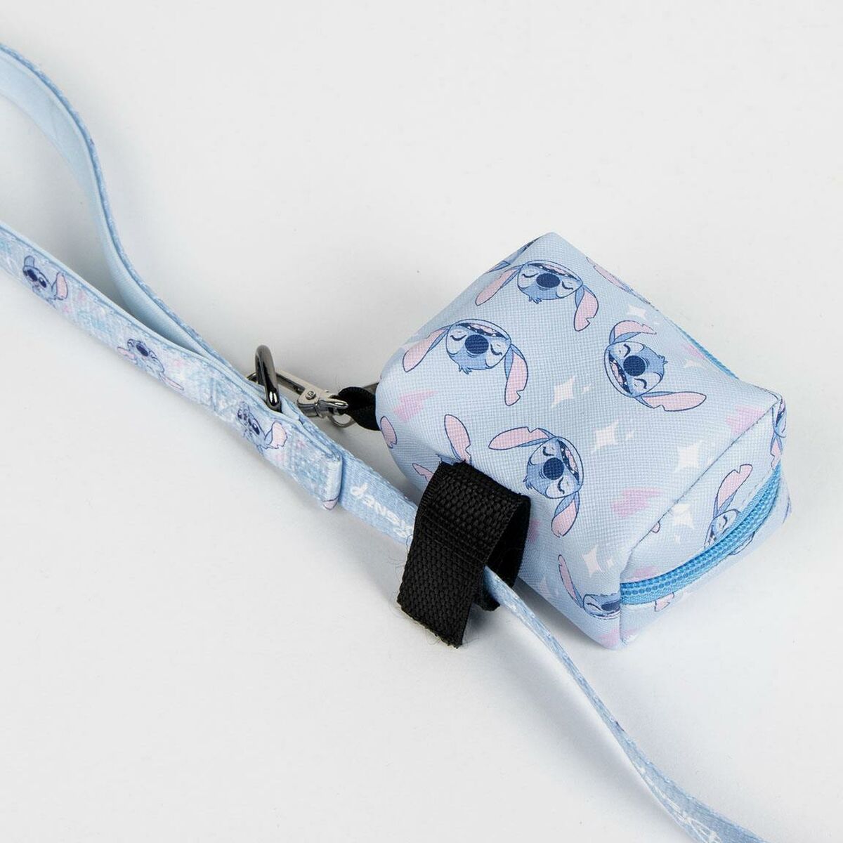 Bag Dispenser Stitch Light Blue 100 % polyester 9 x 21 x 3 cm