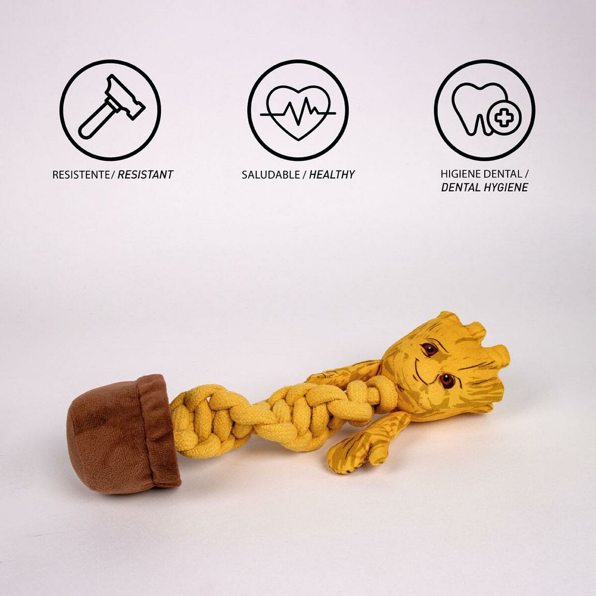 Dog chewing toy Marvel Ocre 11 x 27 x 9,5 cm