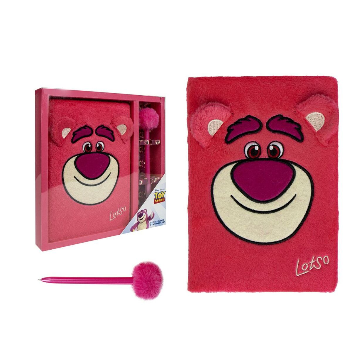 Stationery Set Toy Story Pink
