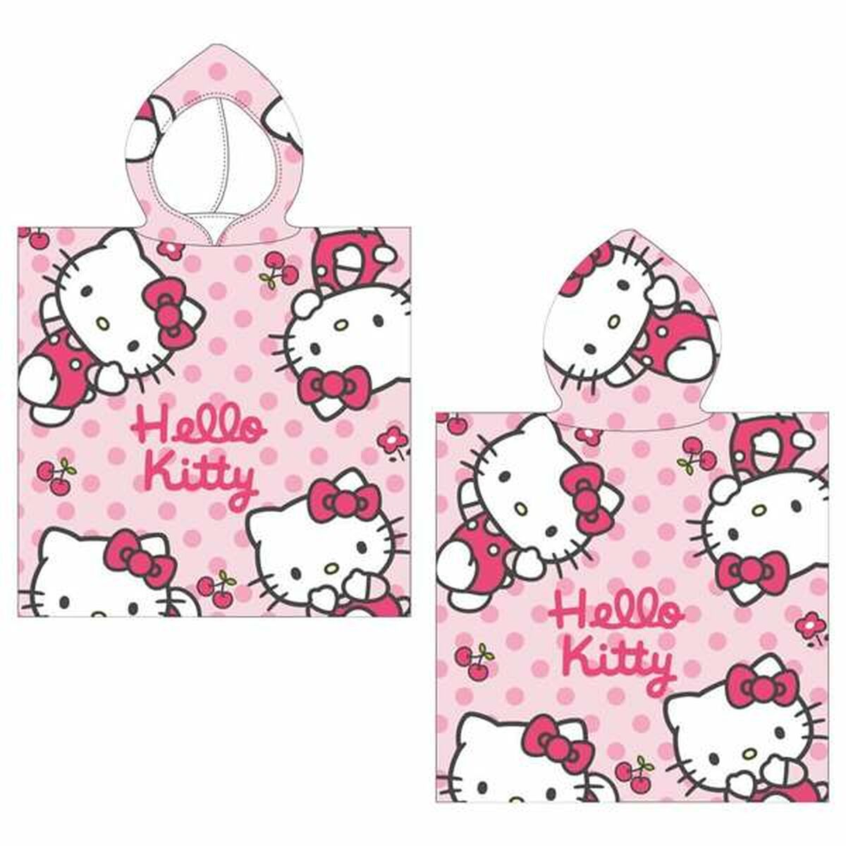 Beach Towel Hello Kitty Light Pink 50 x 115 cm Beach Towel Hello Kitty Light Pink 50 x 115 cm