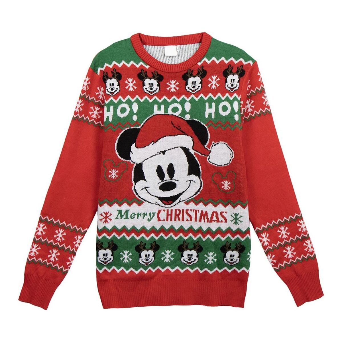 Unisex Jumper Mickey Mouse Red M
