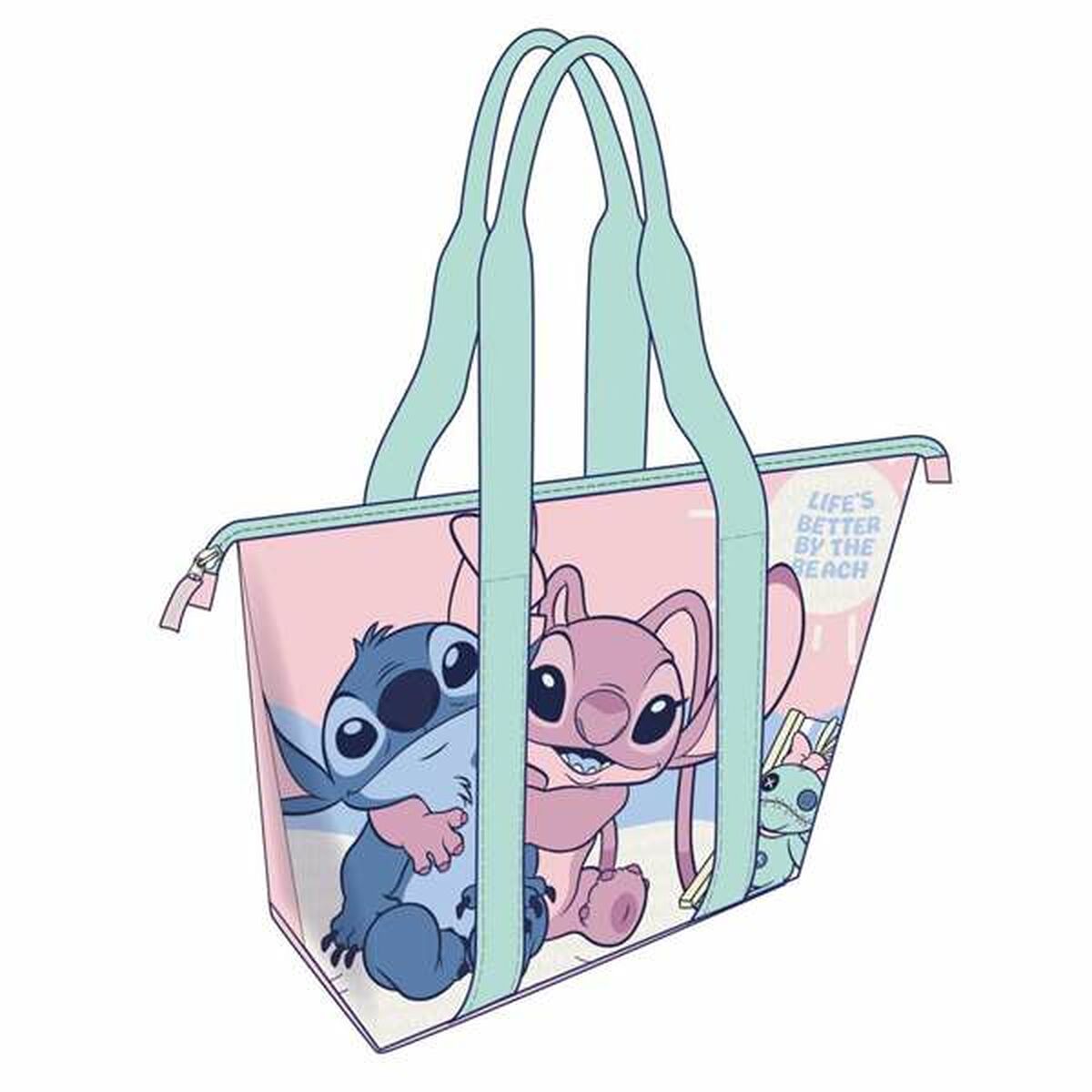 Beach Bag Stitch Blue 47 x 33 x 15 cm Beach Bag Stitch Blue 47 x 33 x 15 cm