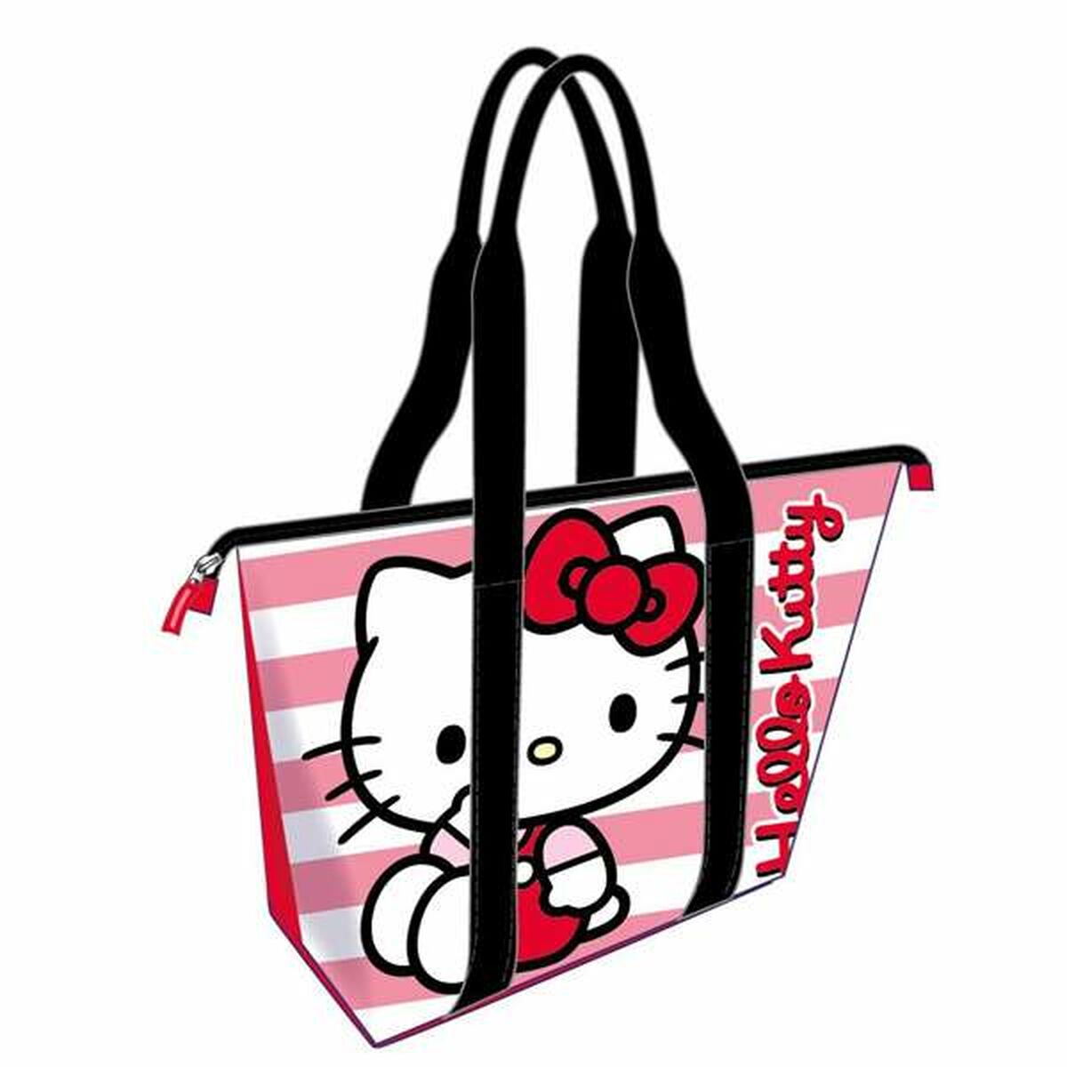 Beach Bag Hello Kitty Pink 47 x 33 x 15 cm Beach Bag Hello Kitty Pink 47 x 33 x 15 cm