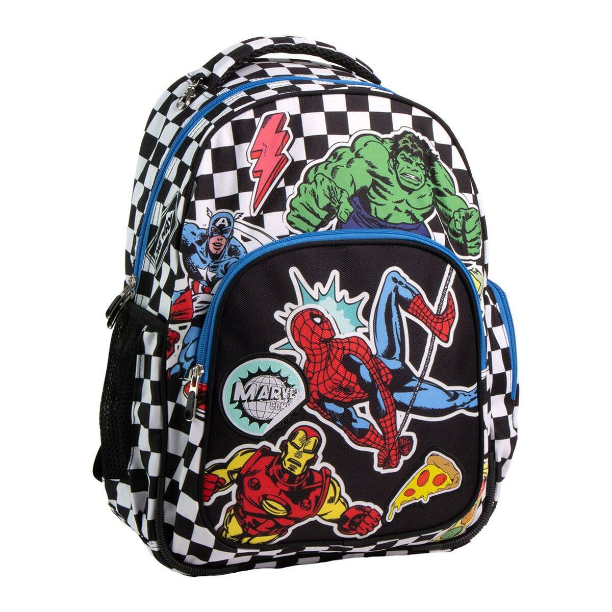 School Bag The Avengers Black 34 x 5,5 x 44 cm