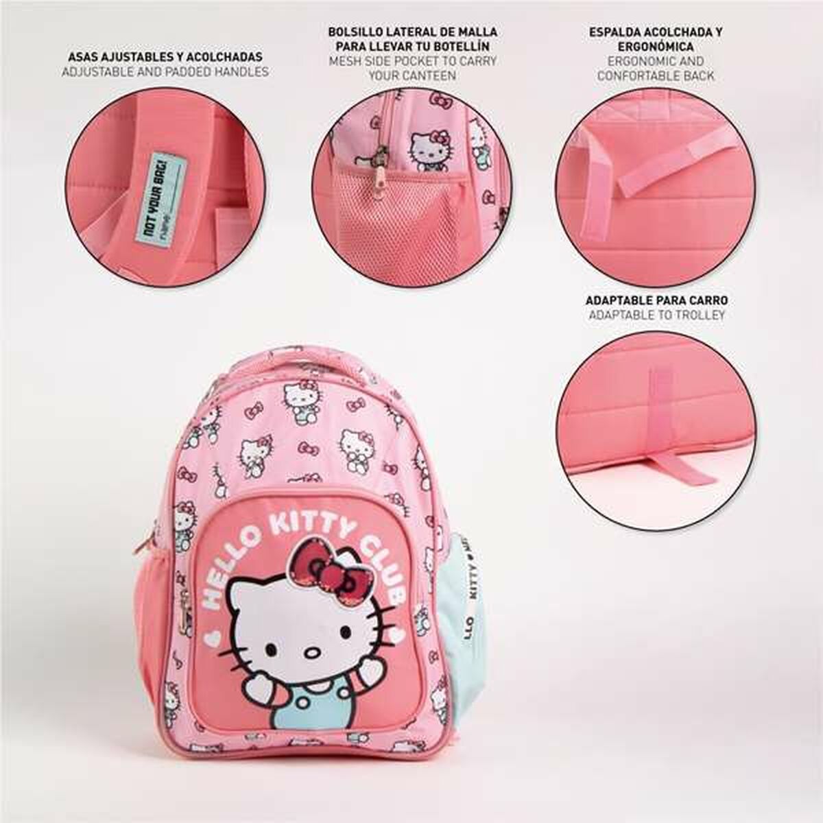 Child bag Hello Kitty Pink